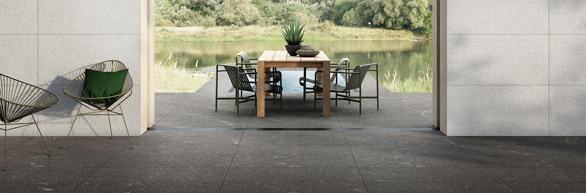 Fliesen im Außenbereich